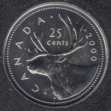 2000 - Specimen - Canada 25 Cents