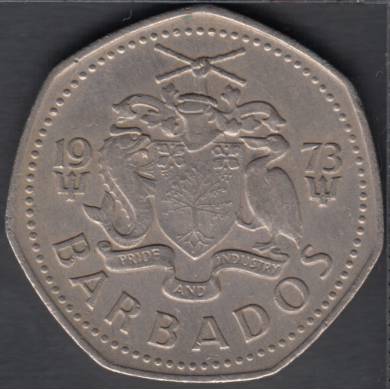 1973 - 1 Dollar - Barbade