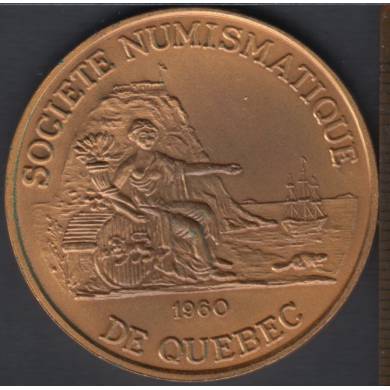 Quebec Socit Numismatique - 1985 - 25 Anni. - Plaqu Or - 325 pcs - $2 Dollar de Commerce