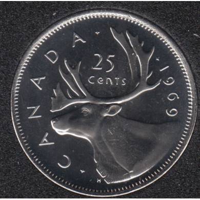 1969 - Proof Like - Canada 25 Cents