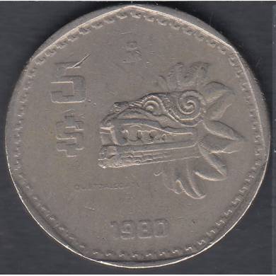 1981 Mo - 5 Pesos - Mexique