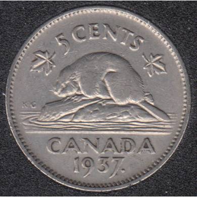 1937 - Canada 5 Cents