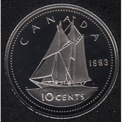 1993 - Proof - Canada 10 Cents