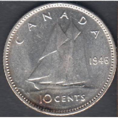 1946 - Unc - Canada 10 Cents