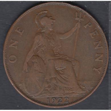1922 - 1 Penny - Grande Bretagne