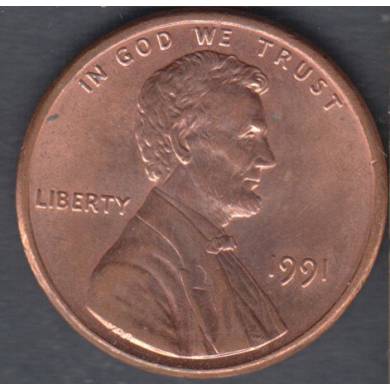 1991 - B.Unc - Lincoln Small Cent