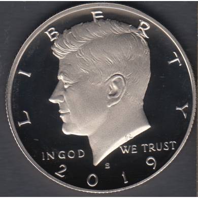 2019 S - Proof - Kennedy - 50 Cents USA