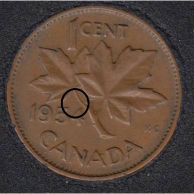 1954 - Hanging 4 - Canada Cent