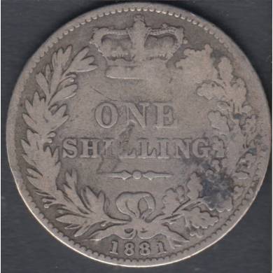 1881 - 1 Shilling - Grande Bretagne