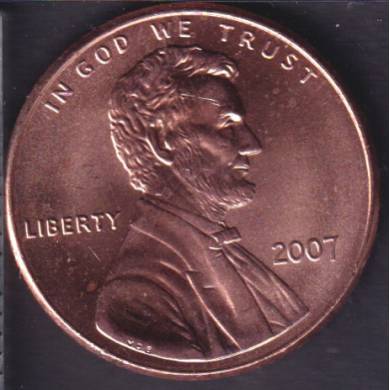 2007 - B.Unc - Lincoln Small Cent
