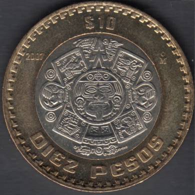 2007 Mo - 10 Pesos - B. Unc - Mexique
