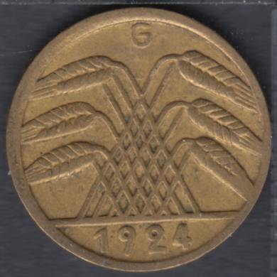 1924 G - 5 Reichsnpfennig - Allemagne