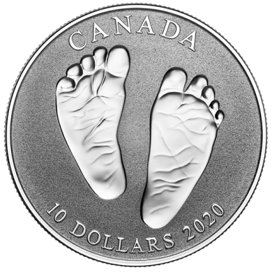 2020 - Baby Gift - Welcome to the World Silver Coin