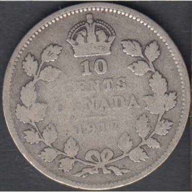 1917 - VG - Canada 10 Cents