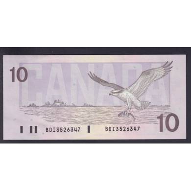1989 $10 Dollars - AU - Bonin Thiessen - Prfixe BDI