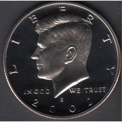 2002 S - Kennedy - Proof - 50 Cents