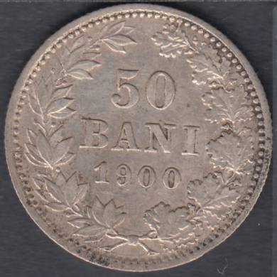 1900 - 50 Bani - VF - Roumanie
