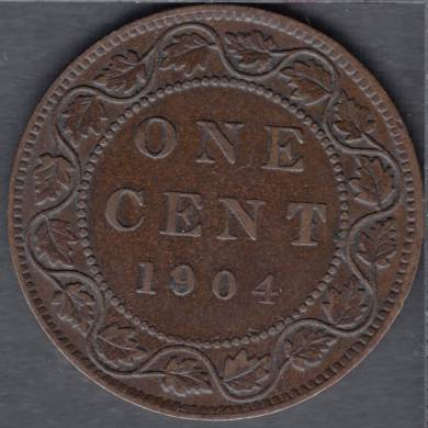 1904 - EF - Canada Large Cent