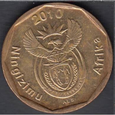 2010 - 20 Cents - AU/UNC - Afrique du Sud