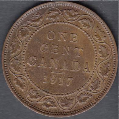 1917 - EF - Canada Large Cent