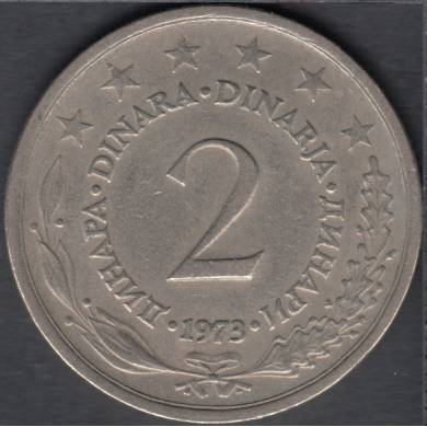 1973 - 2 Dinara - Yougoslavie