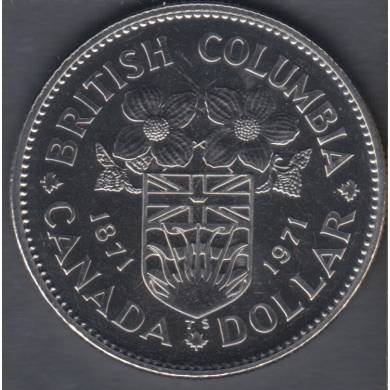1971 - Proof Like -  Lgres Marques - Nickel - Canada Dollar