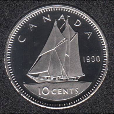 1990 - Proof - Canada 10 Cents
