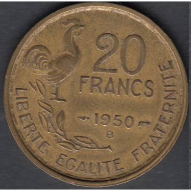 1950 B - 20 Francs - France