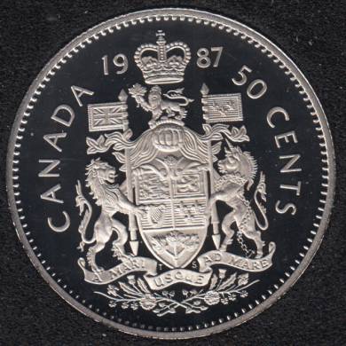 1987 - Proof - Canada 50 Cents