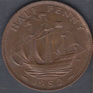 1952 - Half Penny - UNC - Great Britain