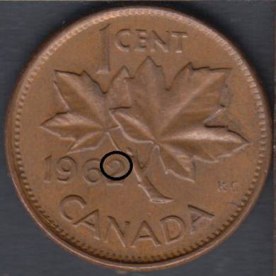 1962 - Double 2 - Canada Cent