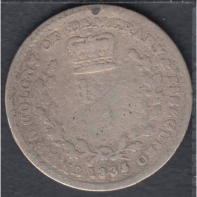 1835 - 1/4 Guilder - Essequebo & Demerary