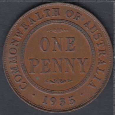 1935 - 1 Penny - EF - Australia
