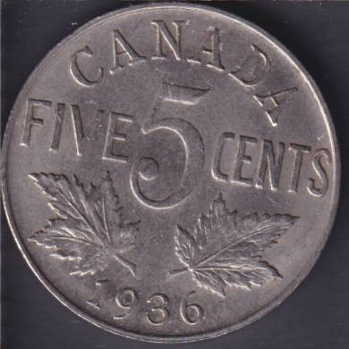 1936 - AU - Canada 5 Cents
