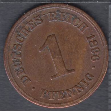 1896 A - 1 Pfennig - Germany