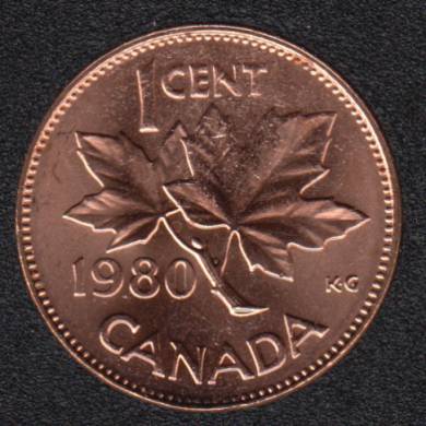 1980 - B.Unc - Canada Cent