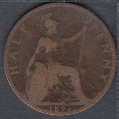 1895 - Half Penny - Grande Bretagne