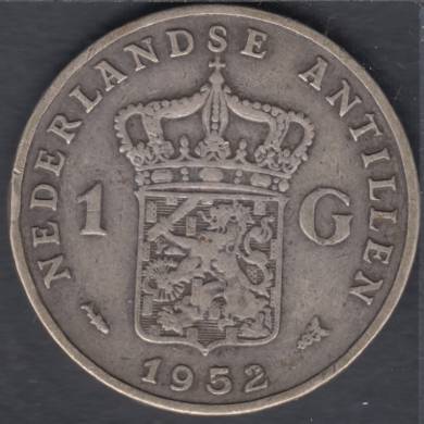 1952 - 1 Gulden - Netherlands Antilles