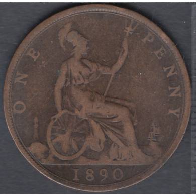 1890 - 1 Penny - Grande Bretagne