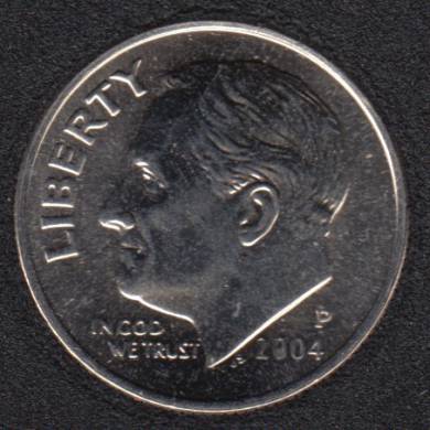 2004 P - Roosevelt - B.Unc - 10 Cents