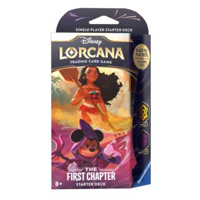 Disney Lorcana First Chapter Starter Deck - Amber/Amethyst