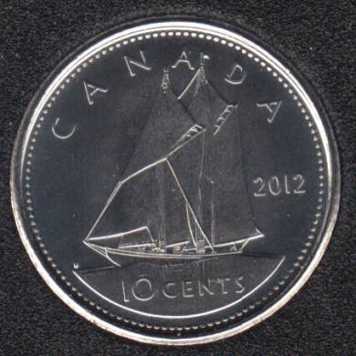 2012 - B.Unc - Canada 10 Cents