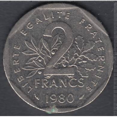 1980 - 2 Francs - France