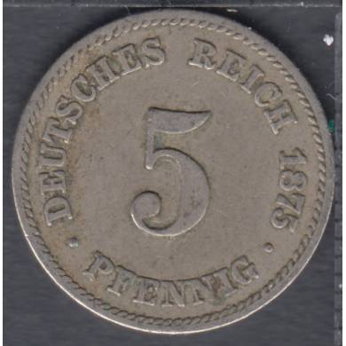 1875 C - 5 Pfennig - Allemagne
