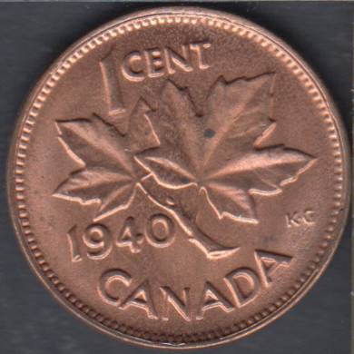 1940 - Choice B.Unc - Canada Cent