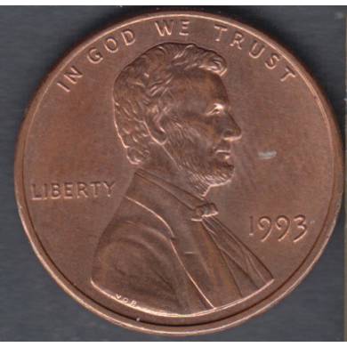 1993 - B.Unc - Lincoln Small Cent
