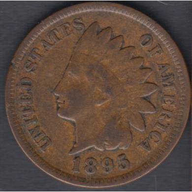 1895 - Fine - Indian Head Small Cent