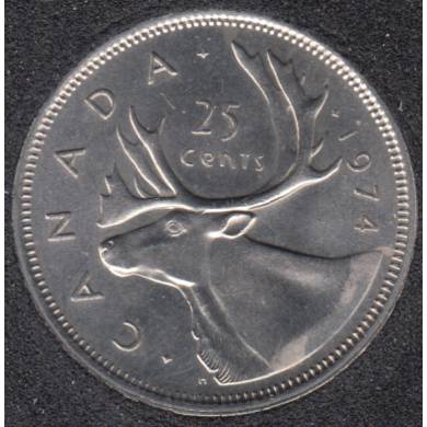 1974 - B.Unc - Canada 25 Cents
