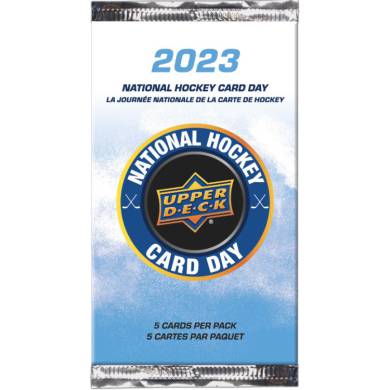 2023 Upper Deck Canada National Hockey Card Day Pack