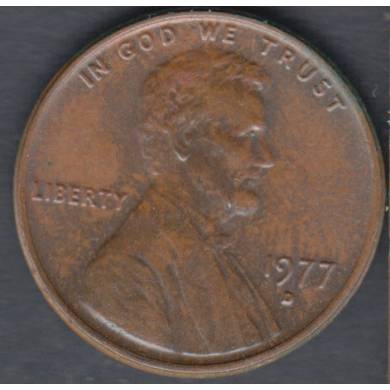 1977 D - AU - UNC - Lincoln Small Cent